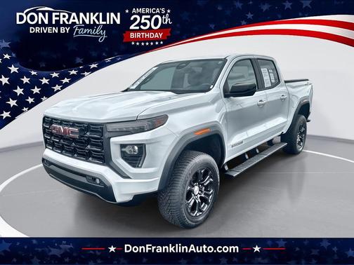 White 2023 GMC Canyon Elevation
