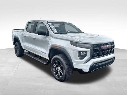 White 2023 GMC Canyon Elevation