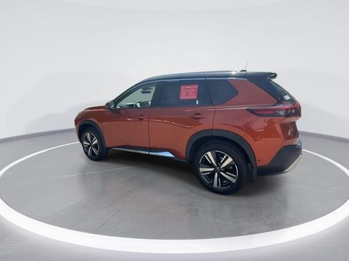 Orange / Black 2022 Nissan Rogue Platinum
