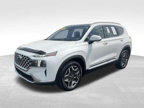 Quartz White 2022 Hyundai SANTA FE Limited