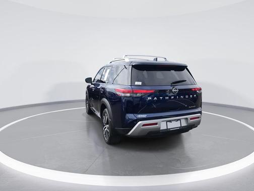 Deep Ocean Blue 2024 Nissan Pathfinder Platinum