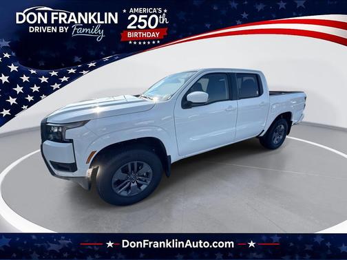 Glacier White 2026 Nissan Frontier SV