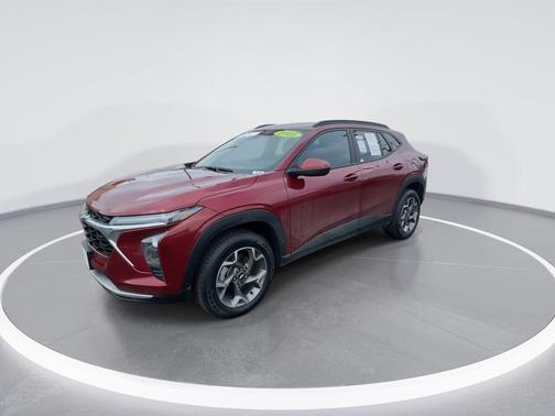 Crimson Metallic 2025 Chevrolet Trax LT