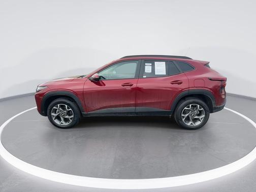 Crimson Metallic 2025 Chevrolet Trax LT