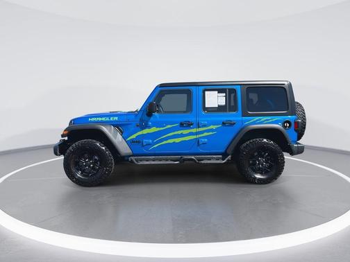 Hydro Blue Pearl 2025 Jeep Wrangler Sport