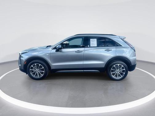 Silver 2025 Cadillac XT4 Sport