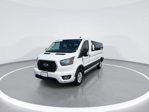 Oxford White 2024 Ford Transit-350 XLT