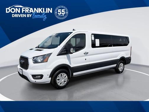 Oxford White 2024 Ford Transit-350 XLT