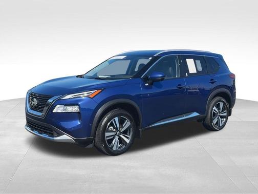 Caspian Blue 2023 Nissan Rogue Platinum