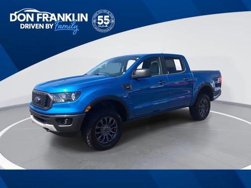 Blue Metallic 2021 Ford Ranger XLT