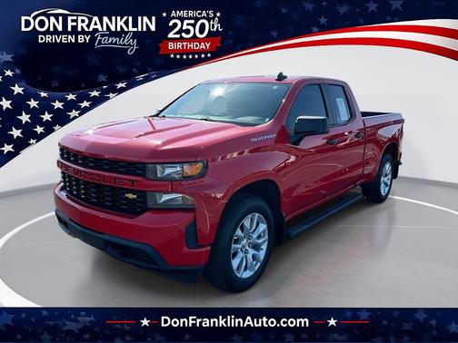 Red 2021 Chevrolet Silverado 1500 Custom
