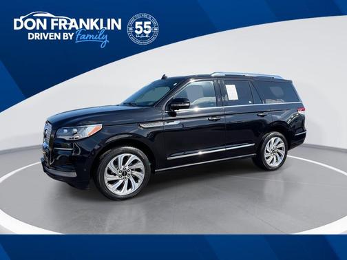 Black Metallic 2024 Lincoln Navigator Reserve