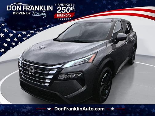 Gun Metallic 2024 Nissan Rogue SV