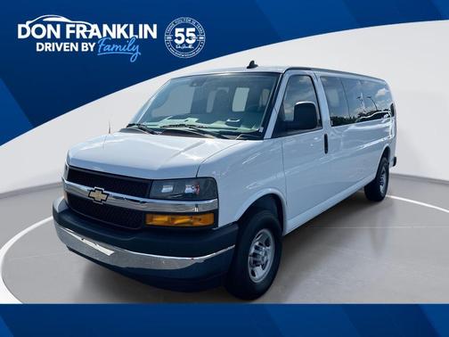 Summit White 2023 Chevrolet Express 3500 LT