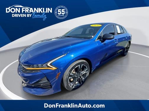 Sapphire Blue 2021 Kia K5 GT-Line