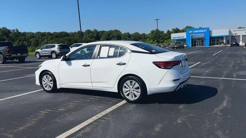 Cloud White 2024 Nissan Sentra S