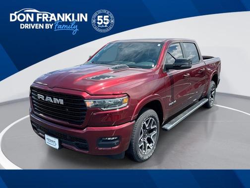 Delmonico Red Pearlcoat 2025 RAM 1500 Laramie
