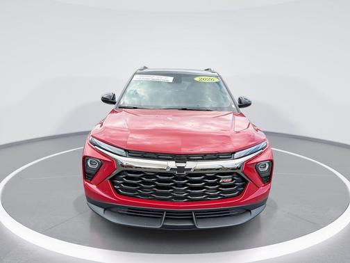 Red 2026 Chevrolet Trailblazer RS
