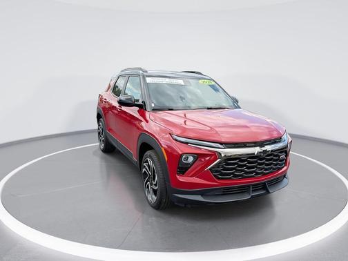 Red 2026 Chevrolet Trailblazer RS