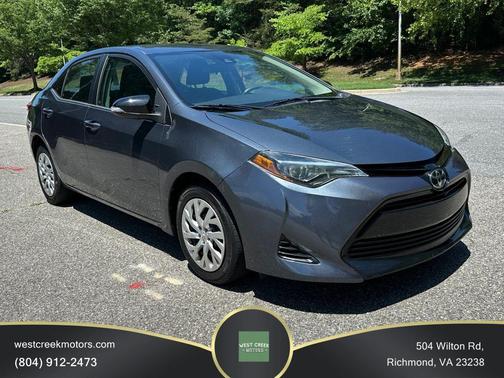 Slate Metallic 2018 Toyota Corolla LE