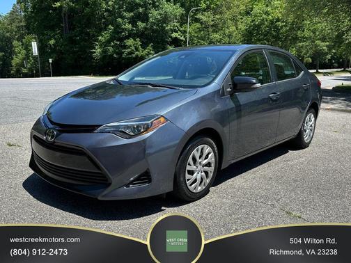 Slate Metallic 2018 Toyota Corolla LE