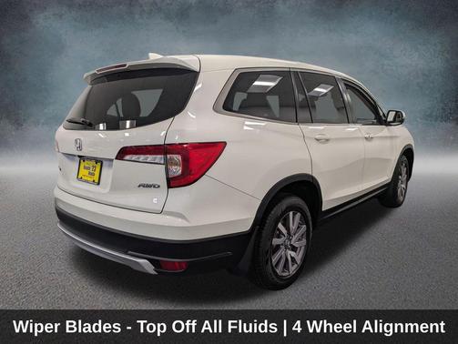 White Diamond Pearl 2019 Honda Pilot