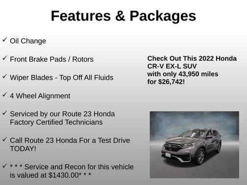 2022 Honda CR-V AWD EX-L