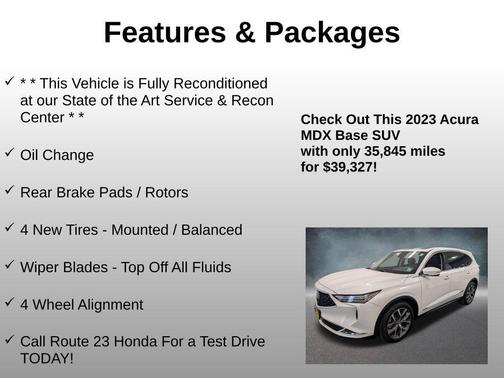 2023 Acura MDX Technology Package