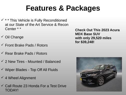 2023 Acura MDX Technology Package