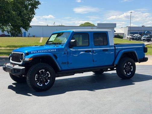 Hydro Blue Pearlcoat 2026 Jeep Gladiator Rubicon