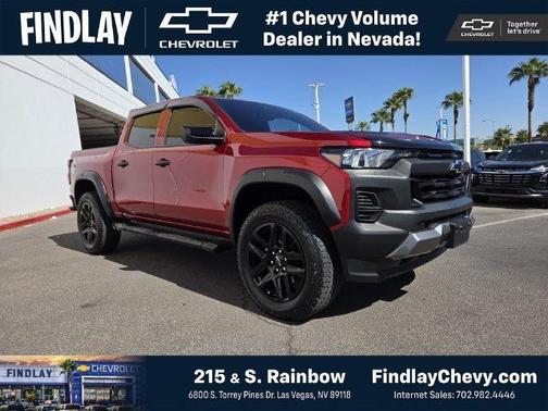 Radiant Red 2024 Chevrolet Colorado Trail Boss