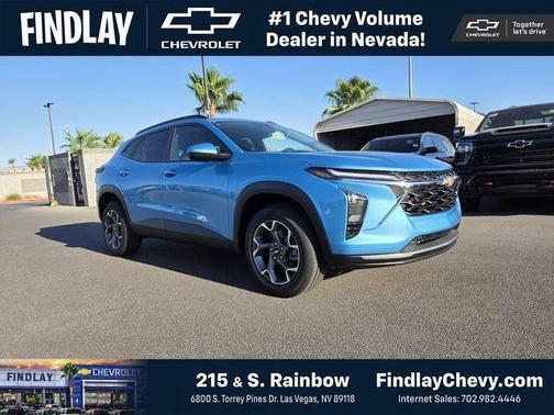 Blue 2026 Chevrolet Trax LT