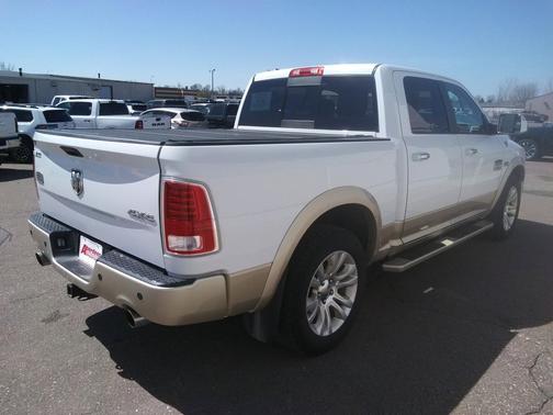 Bright White 2013 RAM 1500 Laramie Longhorn Edition