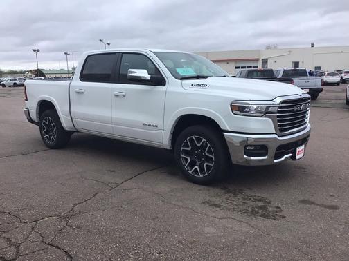 Bright White Clearcoat 2026 RAM 1500 Laramie