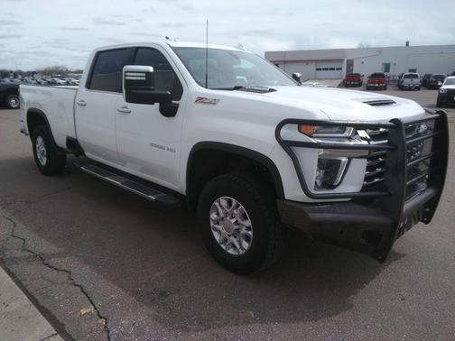 Summit White 2022 Chevrolet Silverado 3500 LTZ
