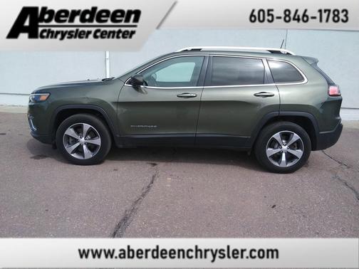 Olive Green Pearlcoat 2019 Jeep Cherokee Limited