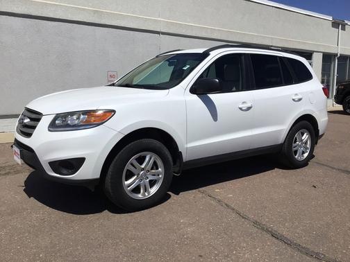 Frost White Pearl 2012 Hyundai SANTA FE GLS