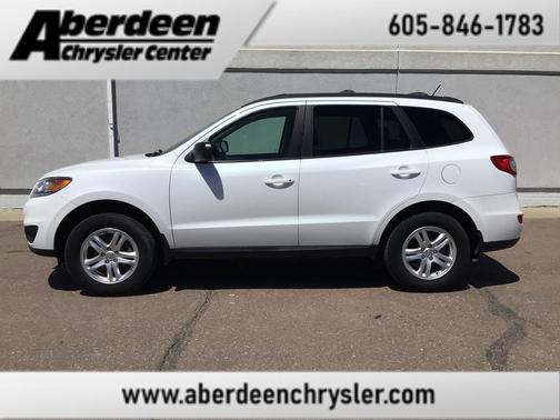 Frost White Pearl 2012 Hyundai SANTA FE GLS