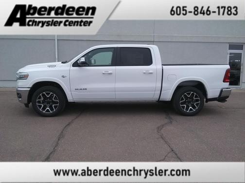 Bright White Clearcoat 2026 RAM 1500 Laramie