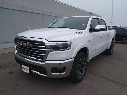 Bright White Clearcoat 2026 RAM 1500 Laramie