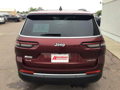 Velvet Red Pearlcoat 2026 Jeep Grand Cherokee L Limited