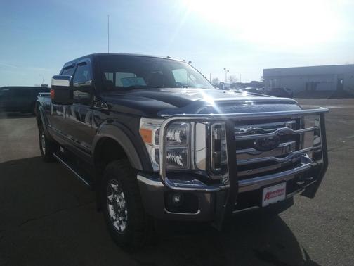 Dark Blue Pearl Metallic 2012 Ford F-250 Lariat