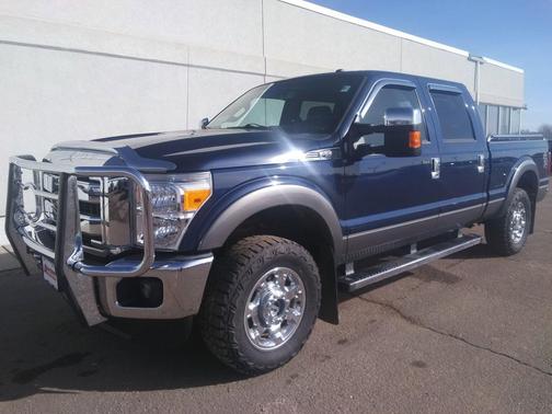 Dark Blue Pearl Metallic 2012 Ford F-250 Lariat