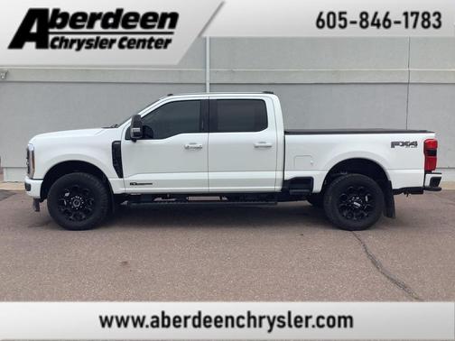 Star White Metallic Tri-Coat 2024 Ford F-350 Lariat