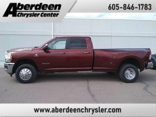 Delmonico Red Pearlcoat 2019 RAM 3500 Big Horn Crew Cab 4x4 8' Box
