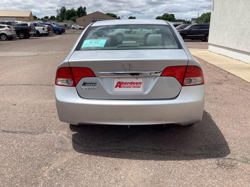 Alabaster Silver Metallic 2009 Honda Civic LX