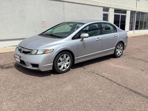 Alabaster Silver Metallic 2009 Honda Civic LX