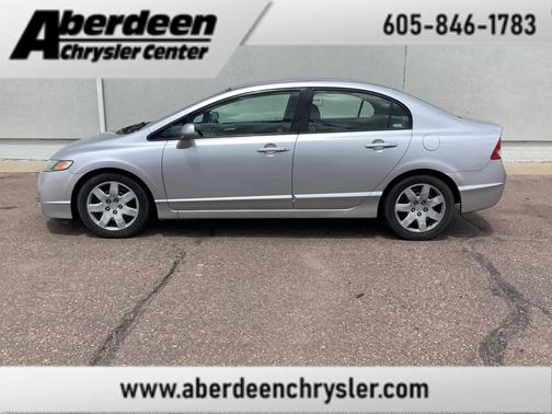 Alabaster Silver Metallic 2009 Honda Civic LX