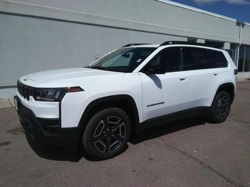 Bright White Clearcoat 2026 Jeep Cherokee Limited