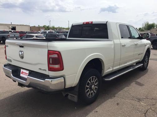 Pearl White 2019 RAM 2500 Longhorn